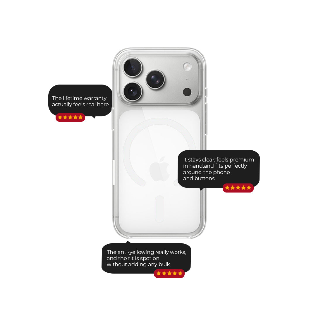 Premium Anti-Yellow Clear Case