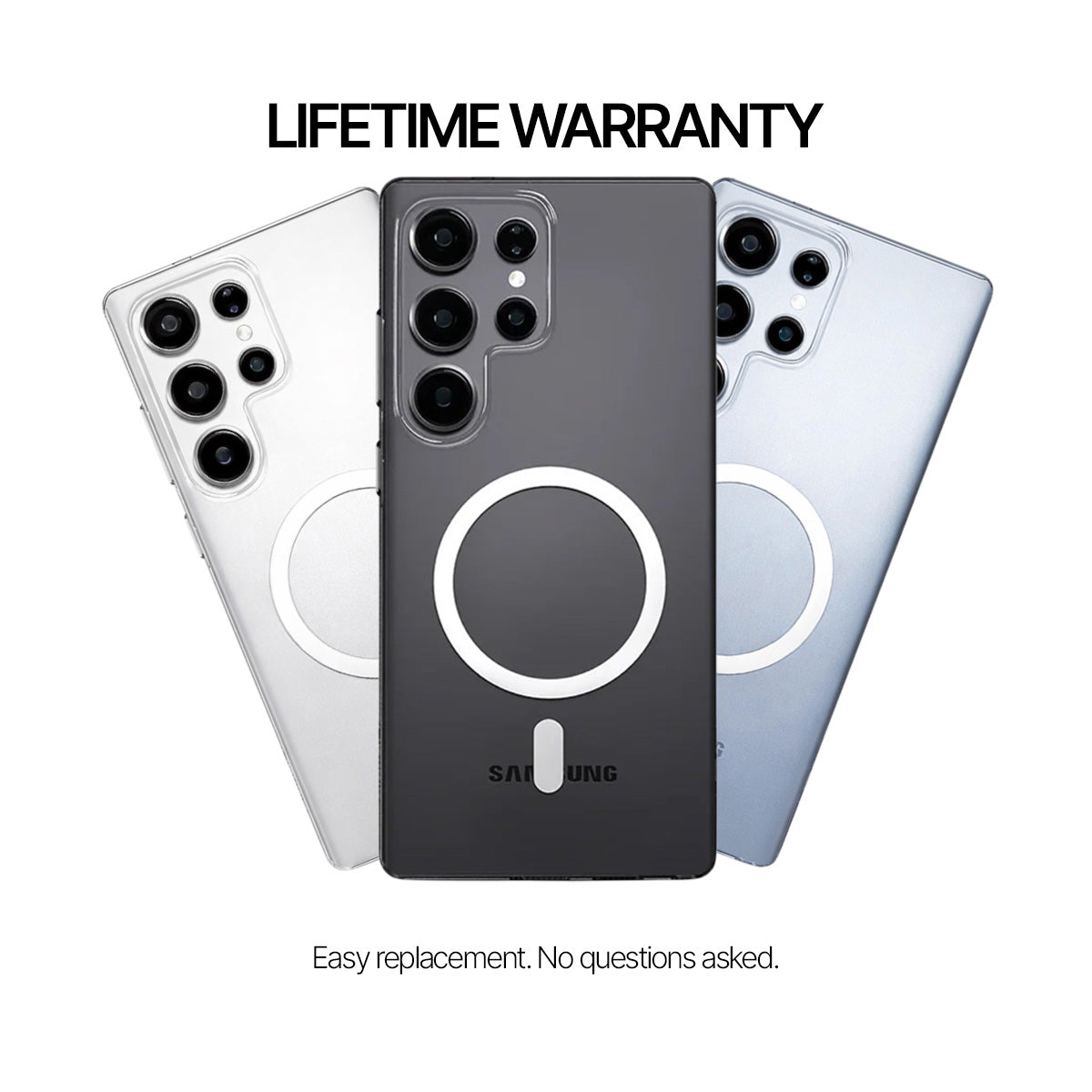 Galaxy S25 Ultra - Anti-Yellow Clear Case