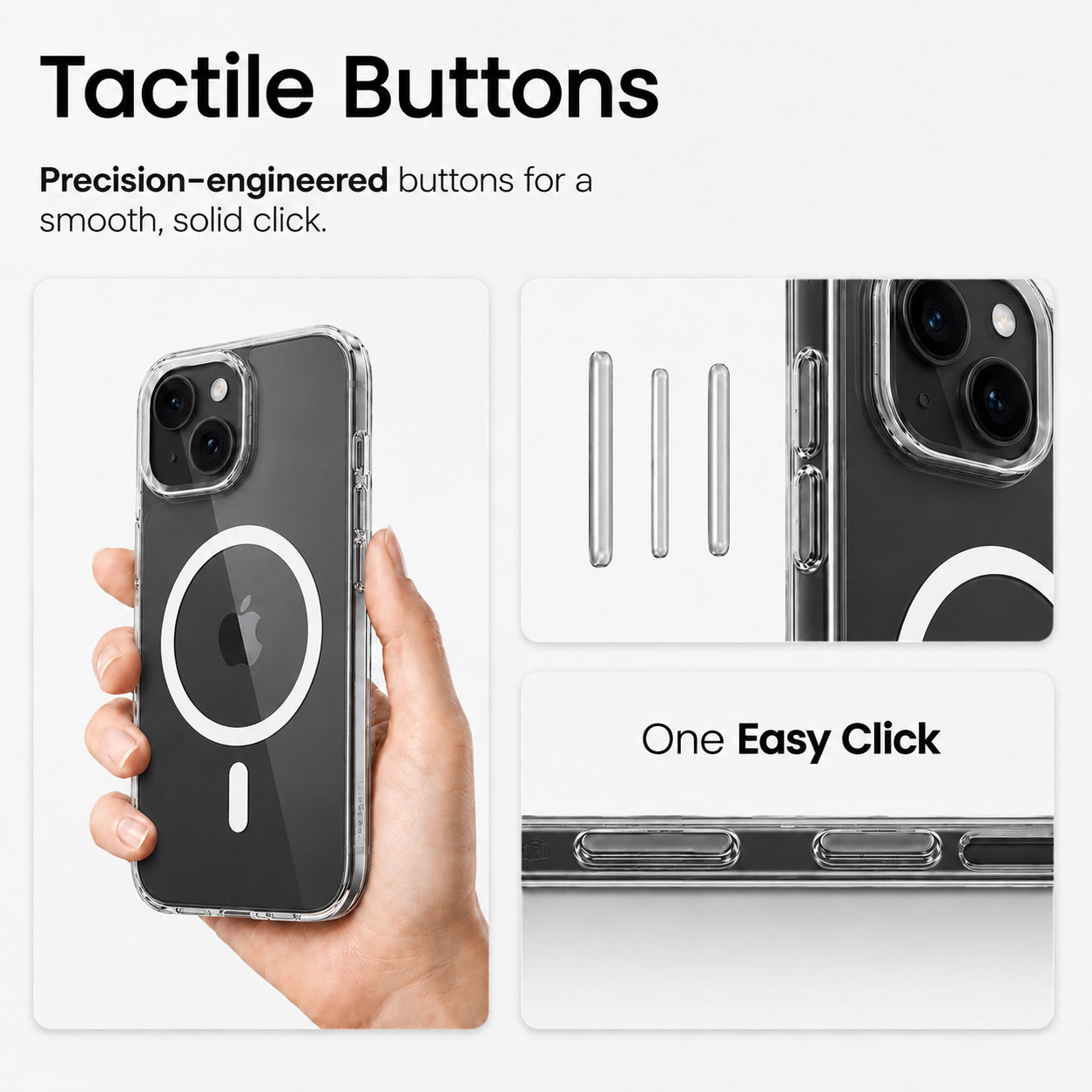iPhone 15 - Anti-Yellow Clear Case