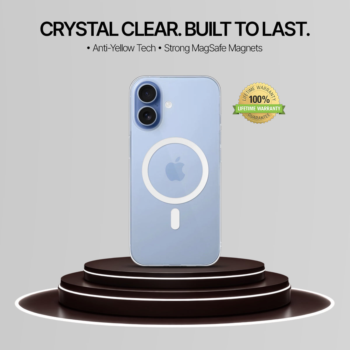 iPhone 17 - Anti-Yellow Clear Case