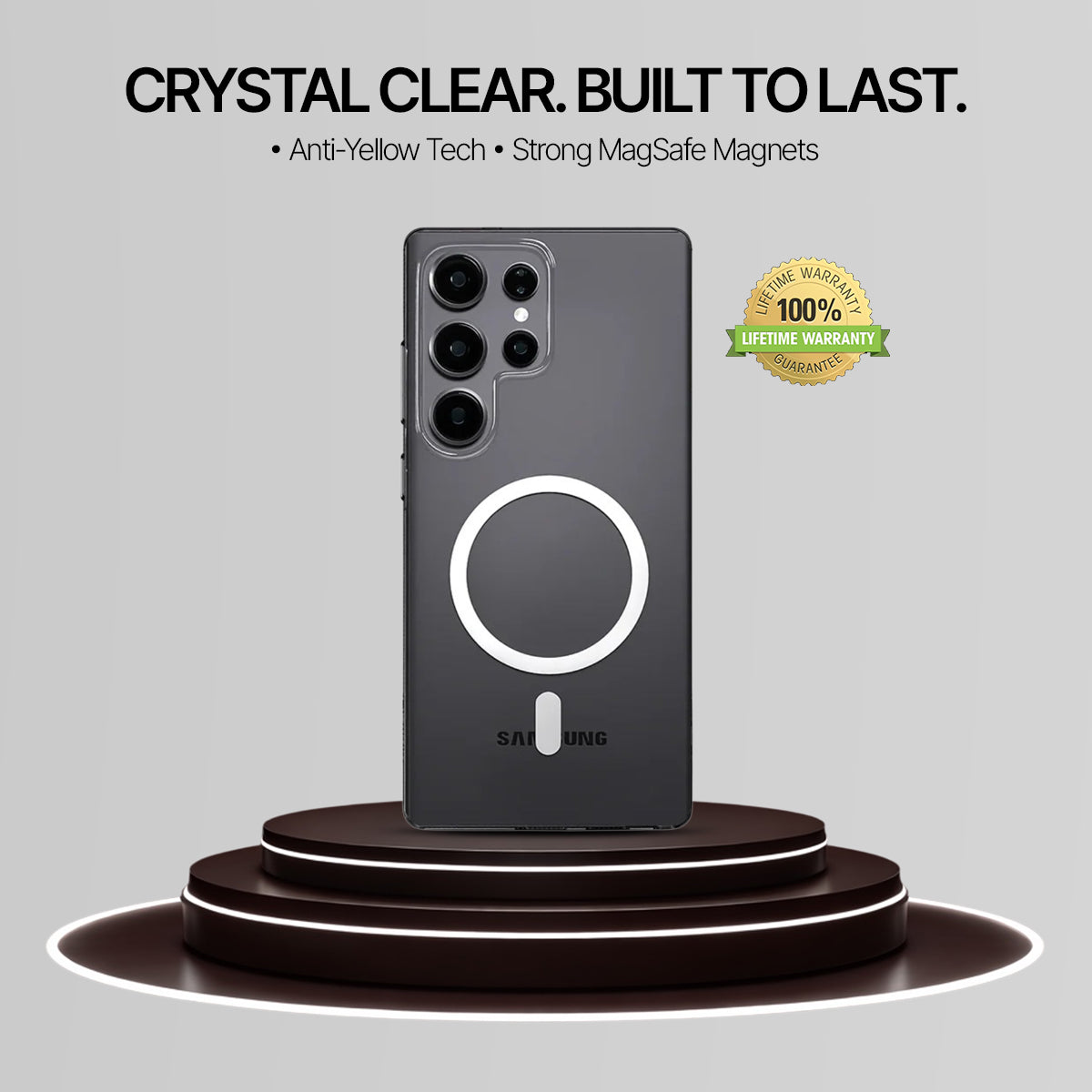 Galaxy S25 Ultra - Anti-Yellow Clear Case