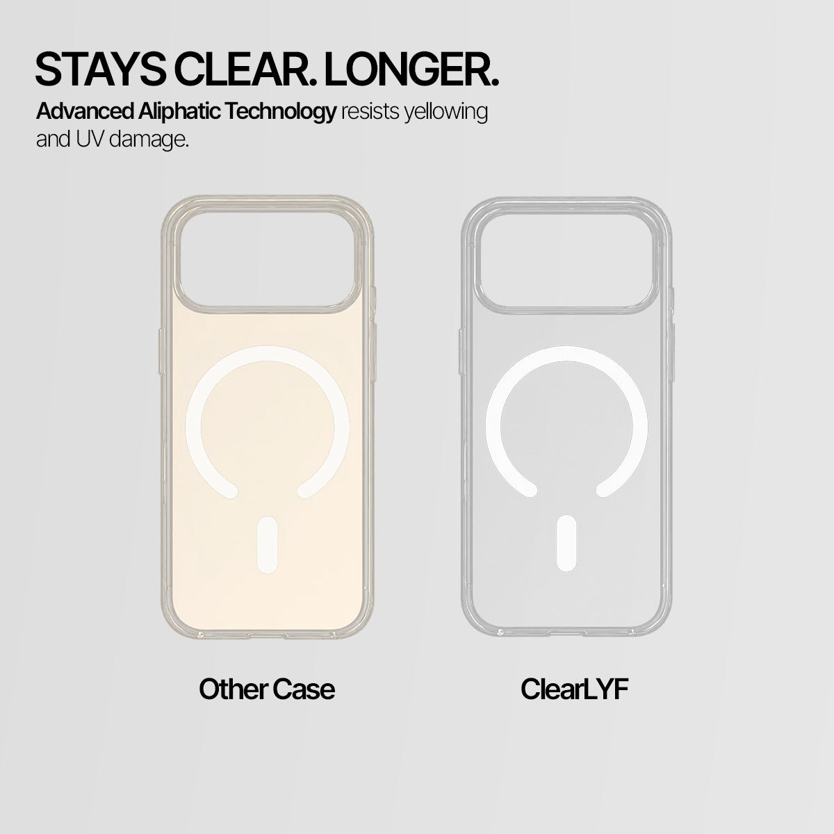 iPhone 17 Pro - Anti-Yellow Clear Case