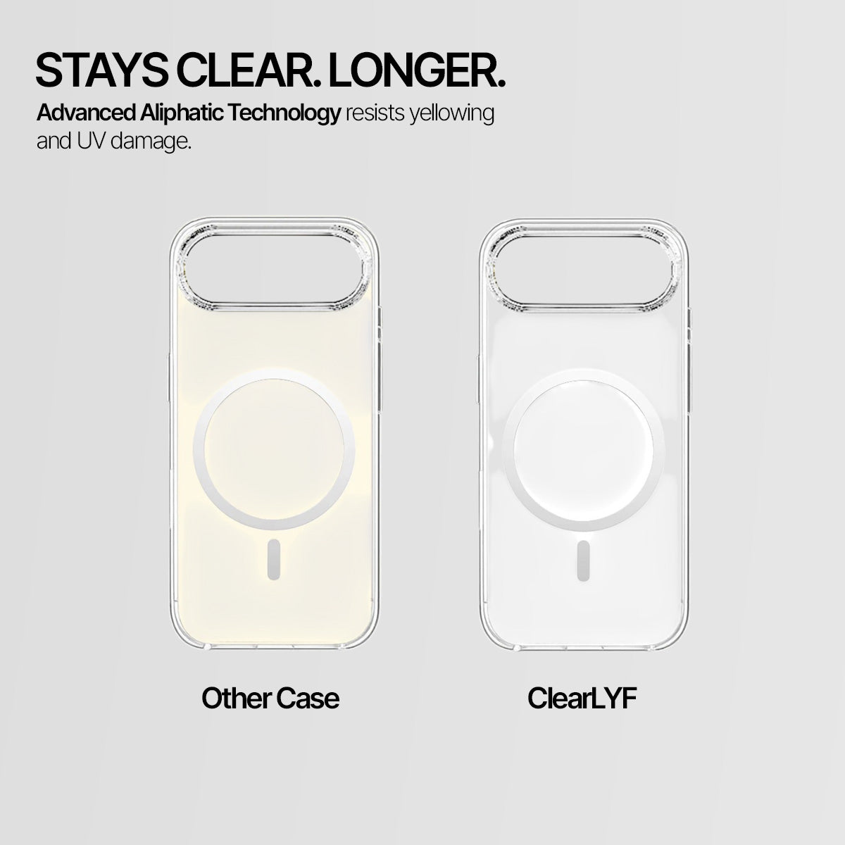 iPhone 17 Air - Anti-Yellow Clear Case