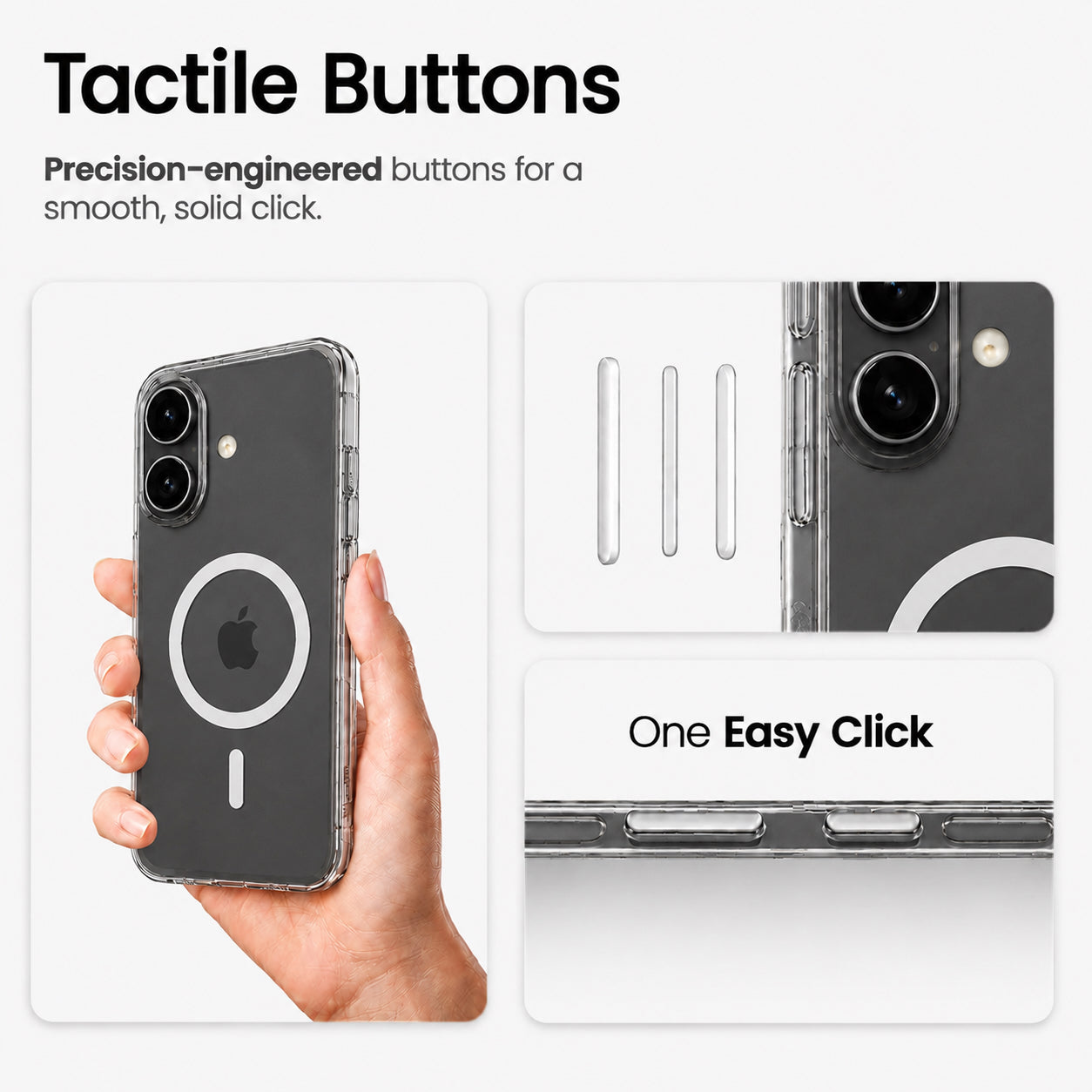 iPhone 16 - Anti-Yellow Clear Case