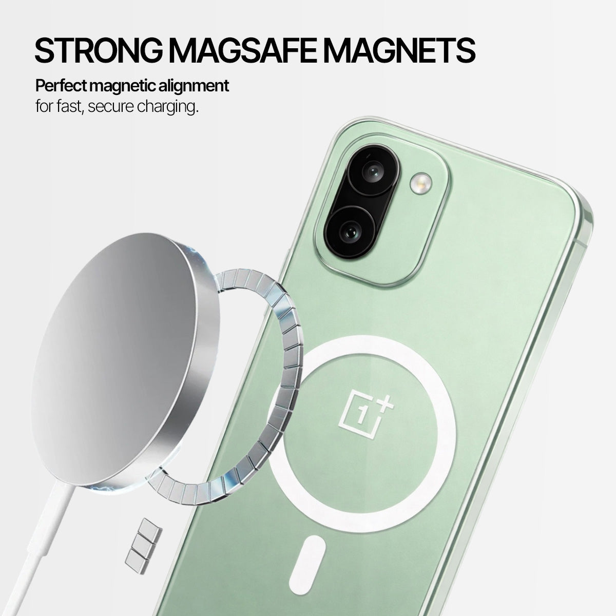 OnePlus 15R - Anti-Yellow Clear Case