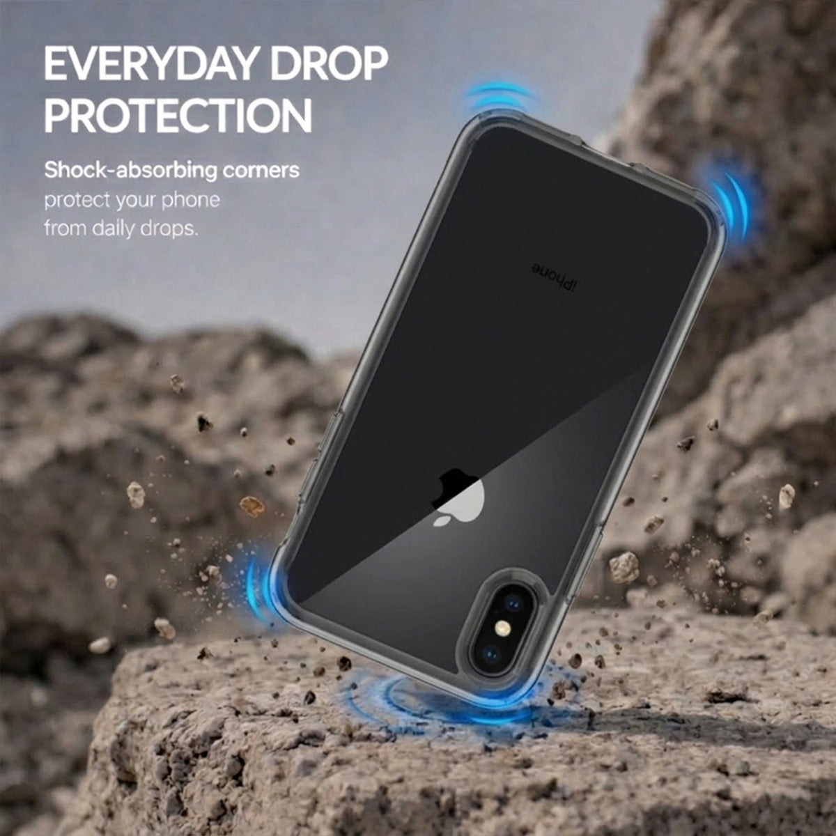 iPhone X - Anti-Yellow Clear Case