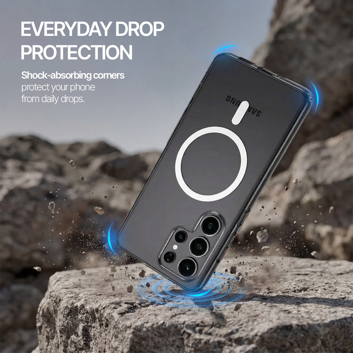 Galaxy S25 Ultra - Anti-Yellow Clear Case