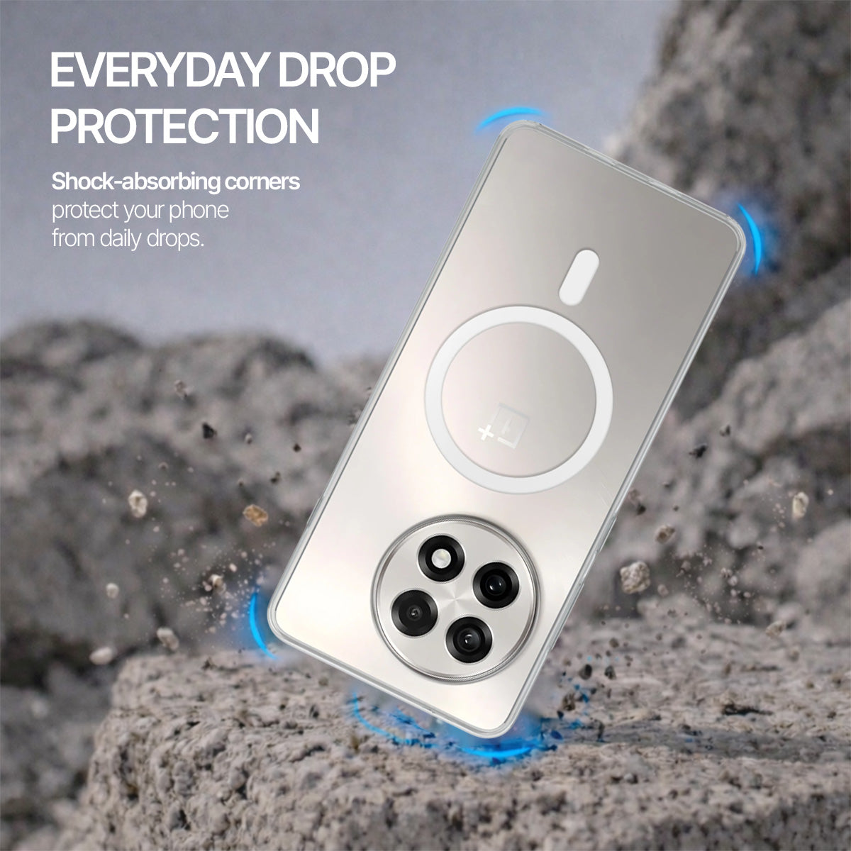 OnePlus 13R - Anti-Yellow Clear Case