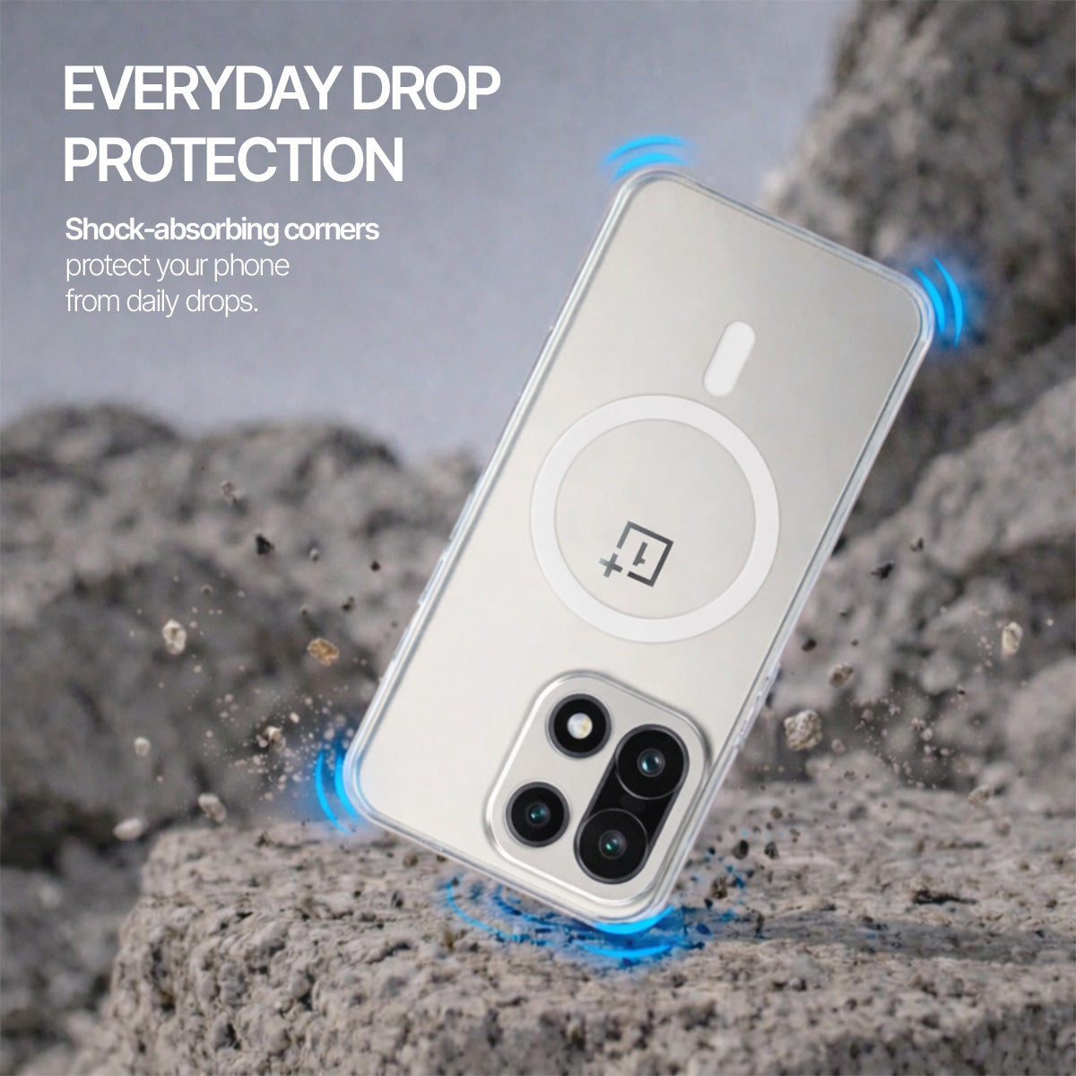 OnePlus 15 - Anti-Yellow Clear Case