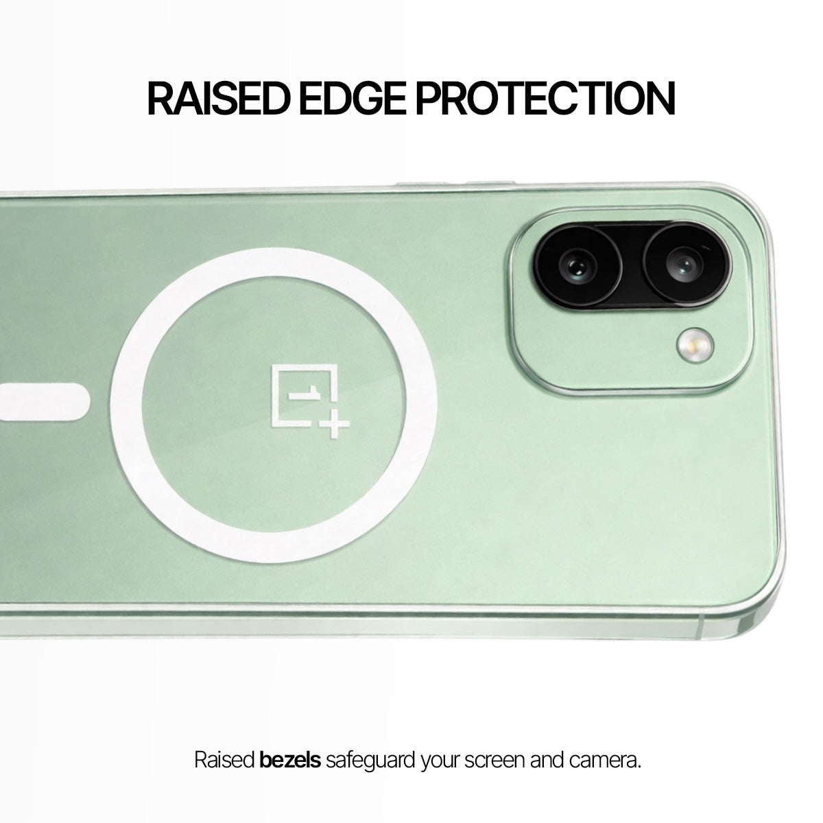 OnePlus 15R - Anti-Yellow Clear Case