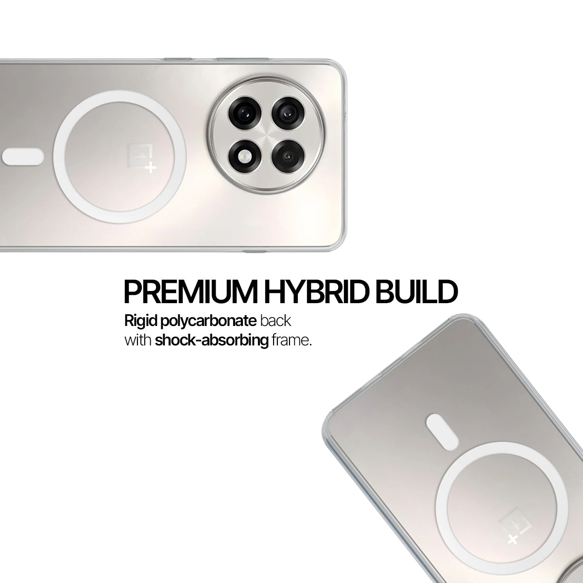 OnePlus 13R - Anti-Yellow Clear Case