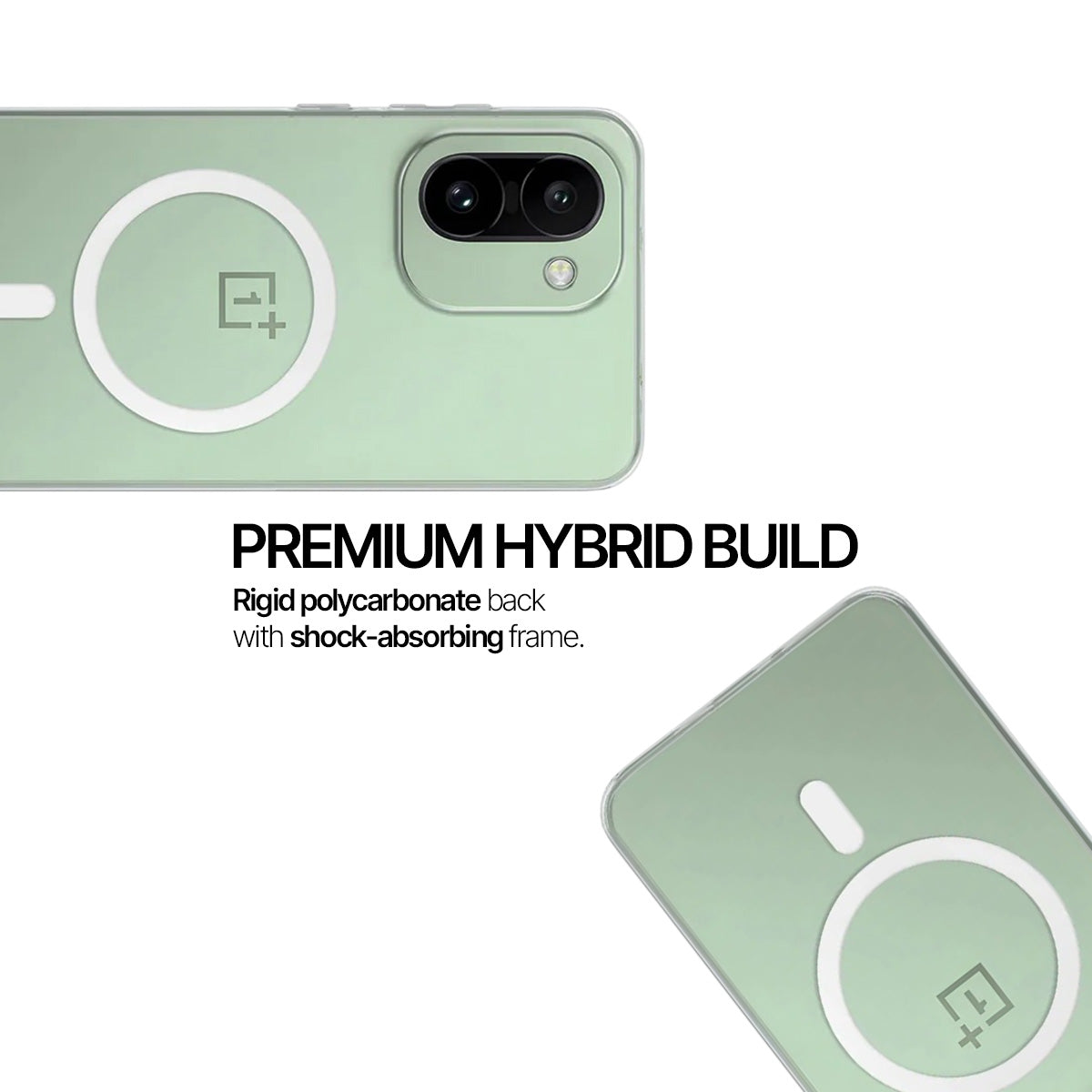 OnePlus 15R - Anti-Yellow Clear Case