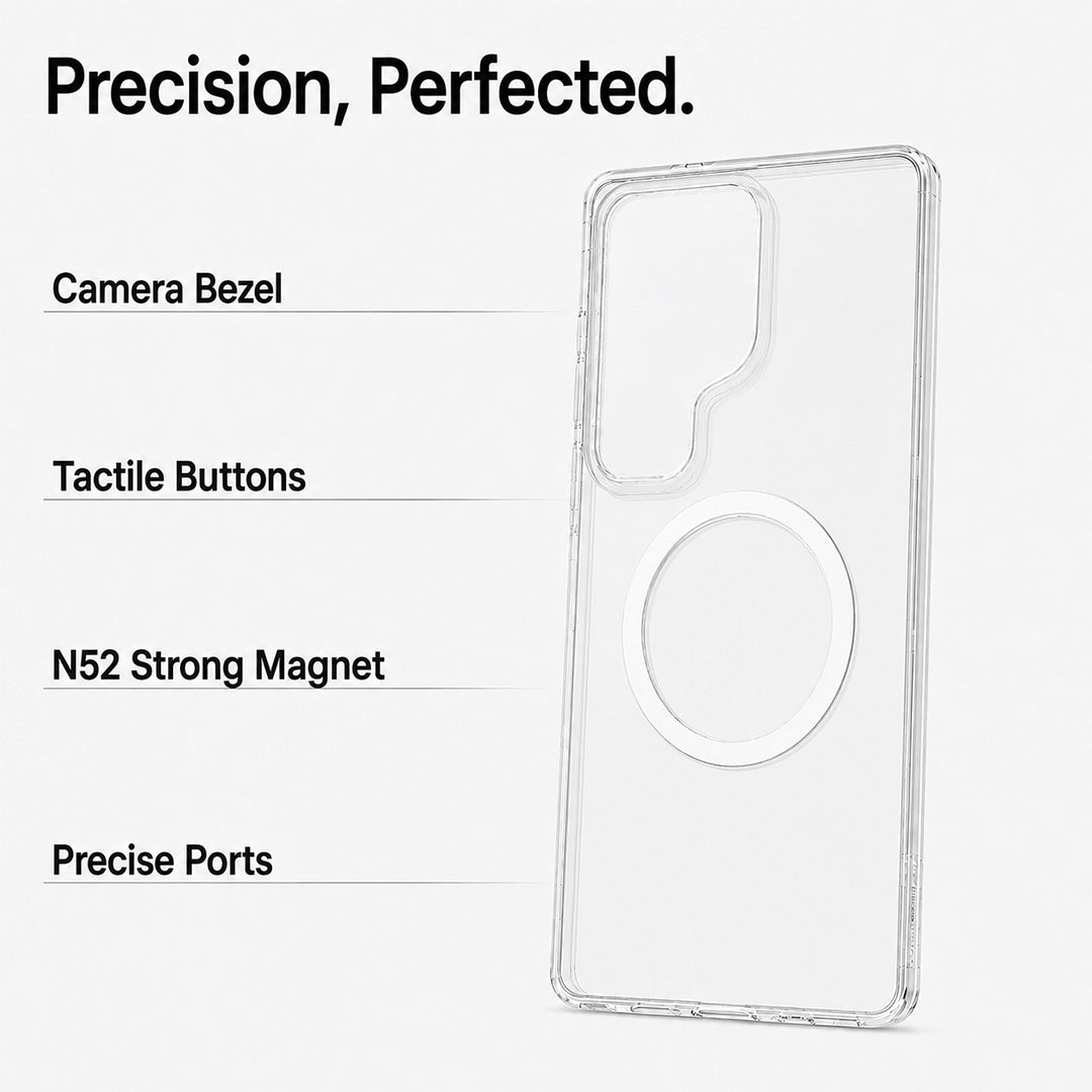 Galaxy S25 Ultra - Anti-Yellow Clear Case