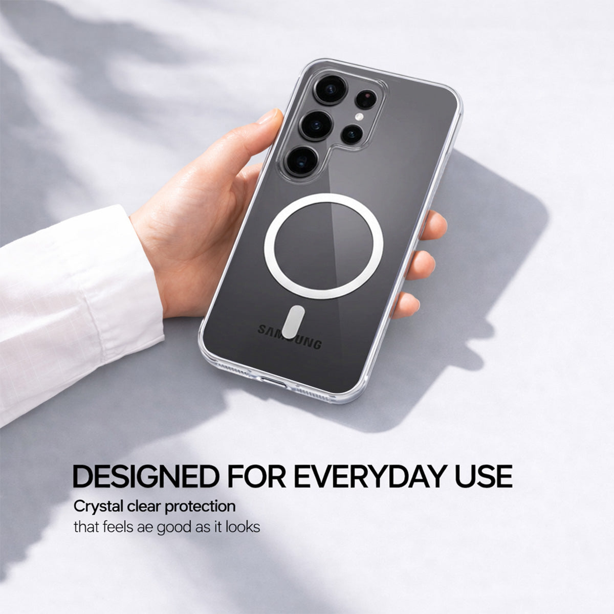 Galaxy S25 Ultra - Anti-Yellow Clear Case