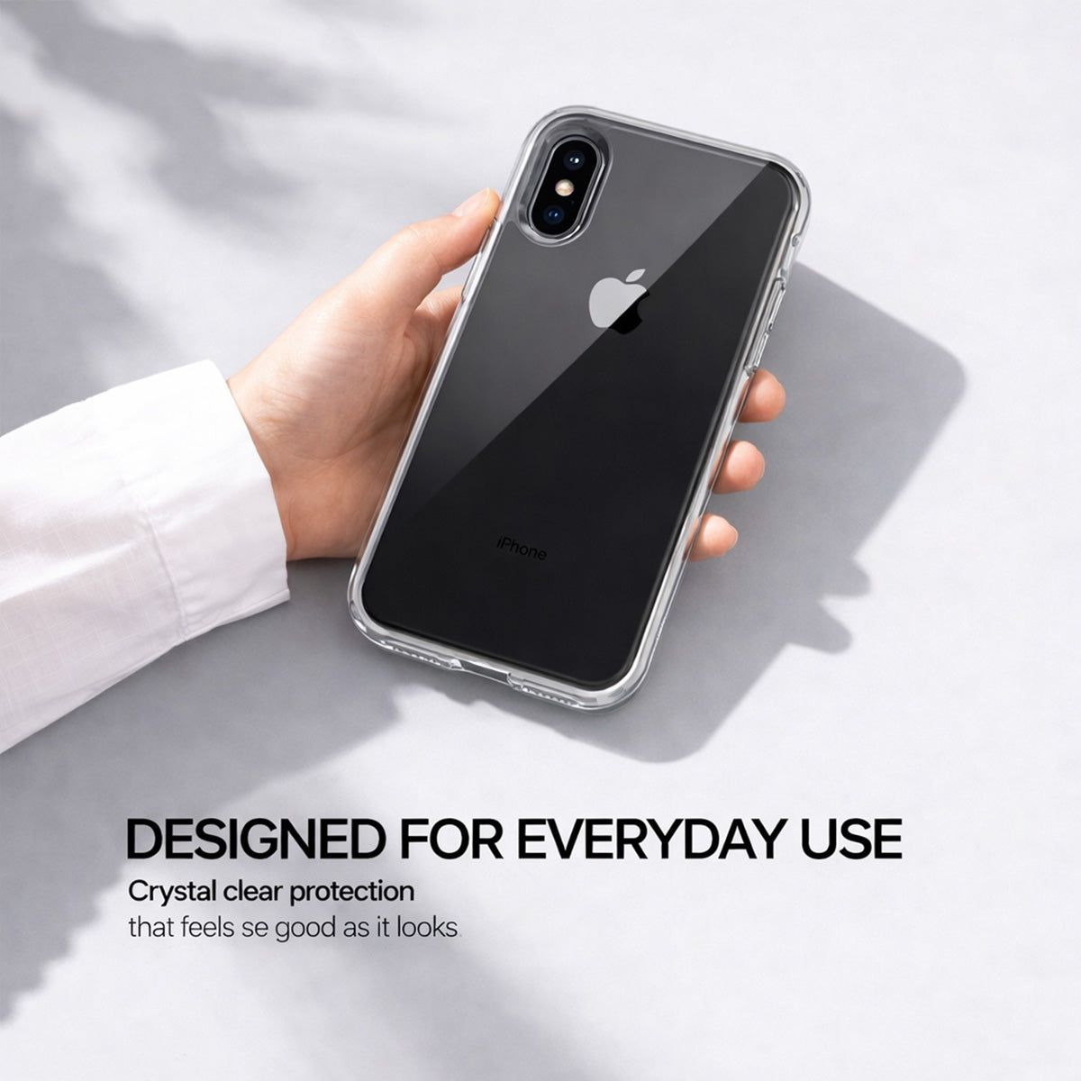 iPhone X - Anti-Yellow Clear Case