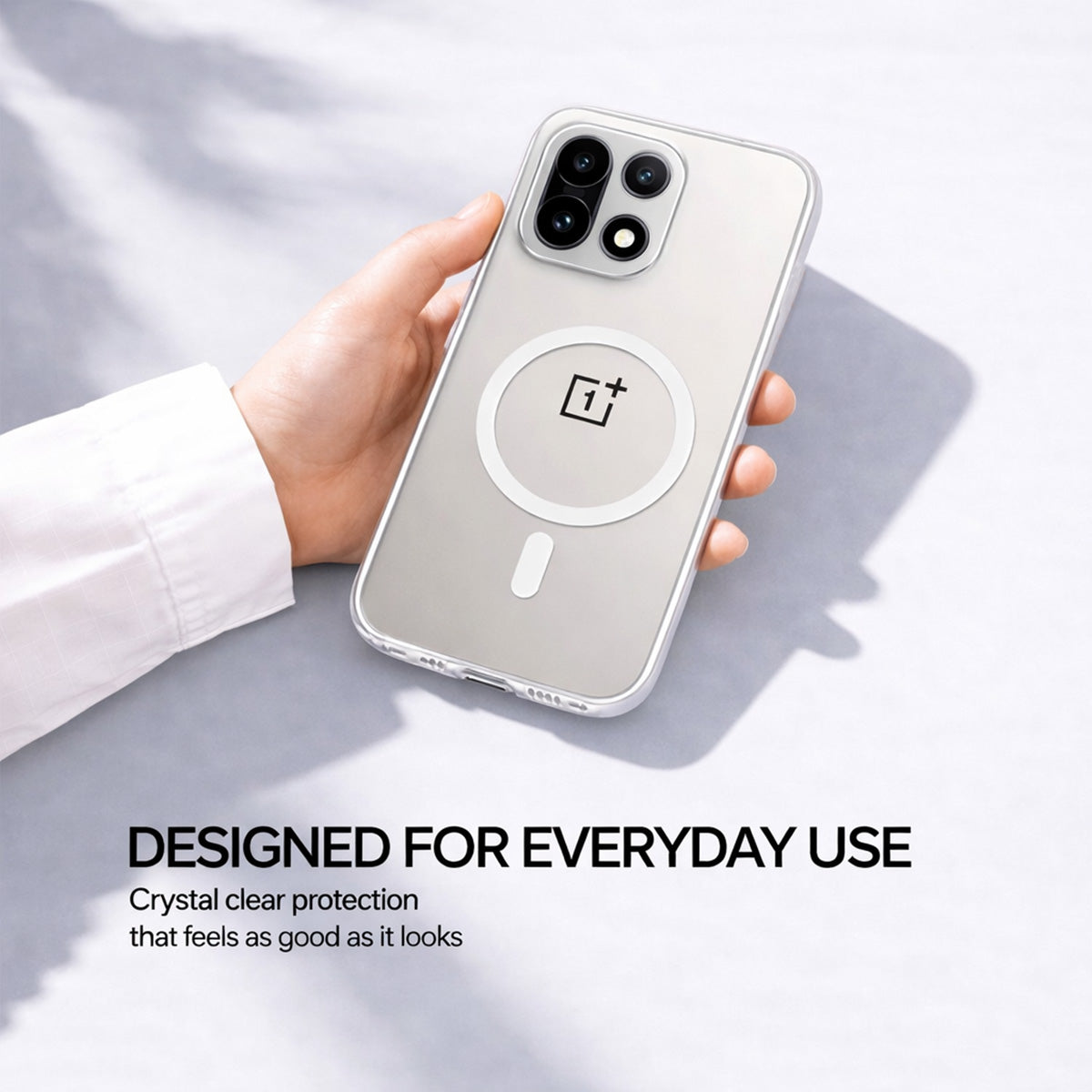 OnePlus 15 - Anti-Yellow Clear Case