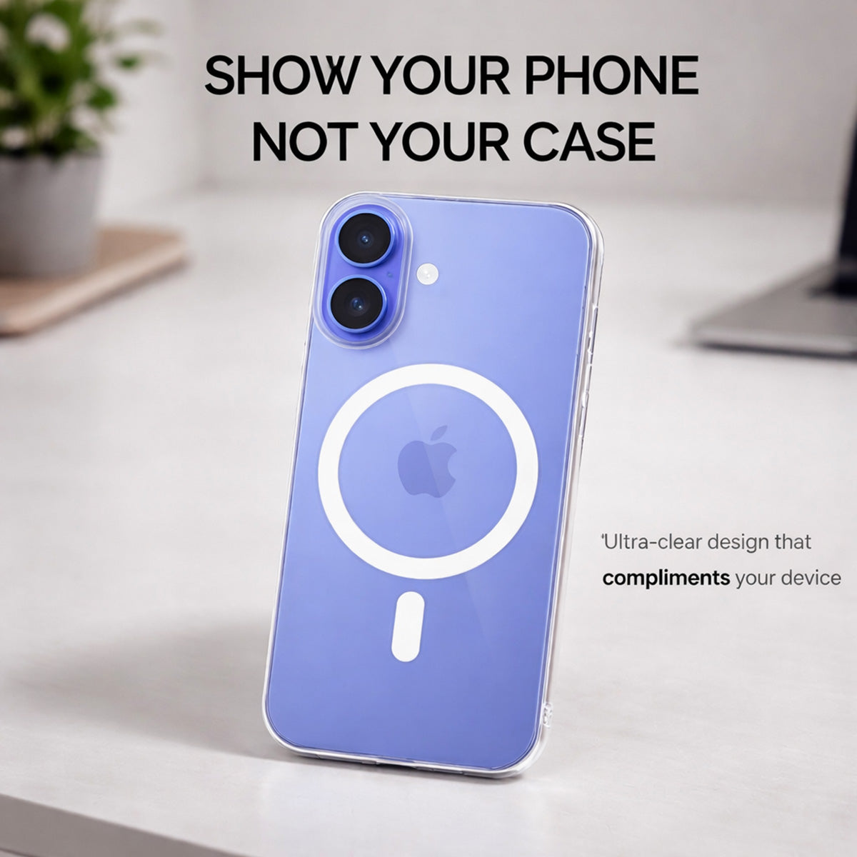 iPhone 16 - Anti-Yellow Clear Case