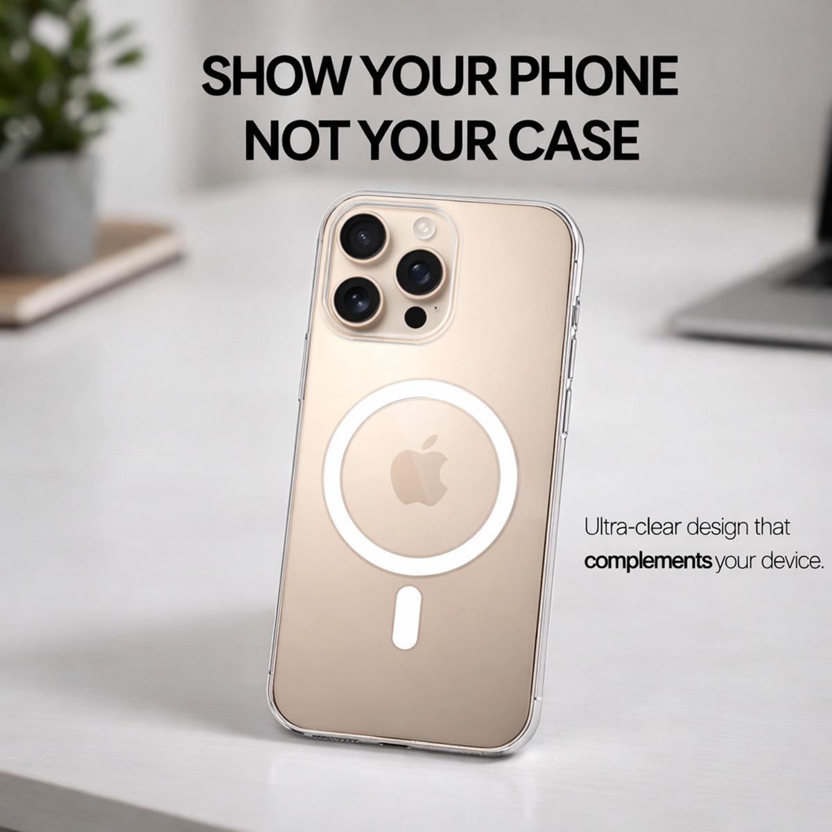 iPhone 16 Pro - Anti-Yellow Clear Case