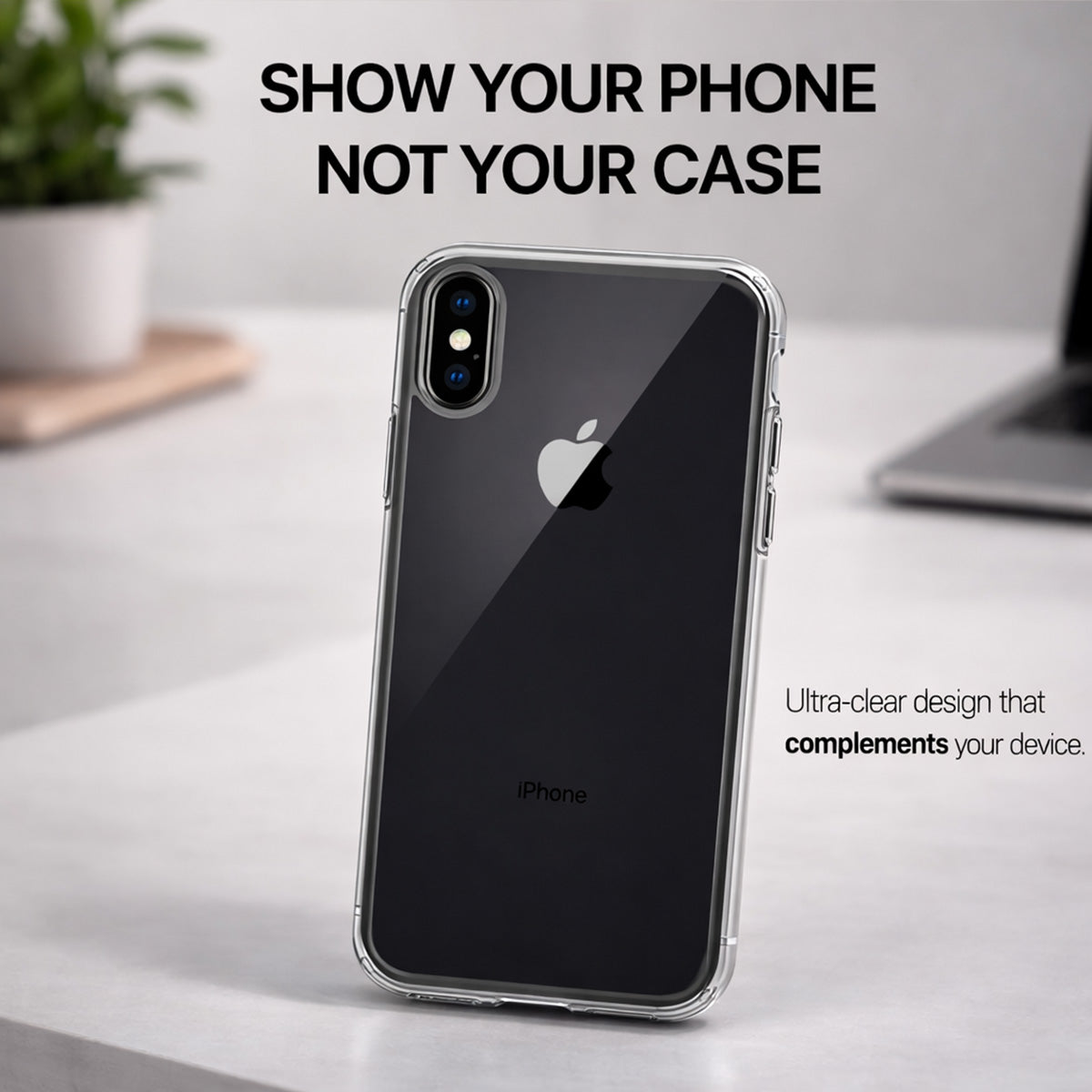 iPhone X - Anti-Yellow Clear Case