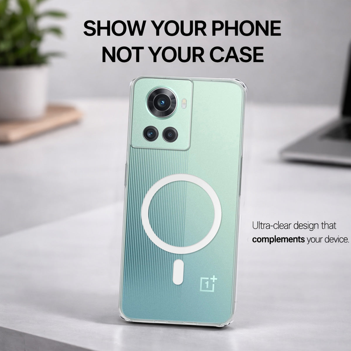 OnePlus 10R - Anti-Yellow Clear Case