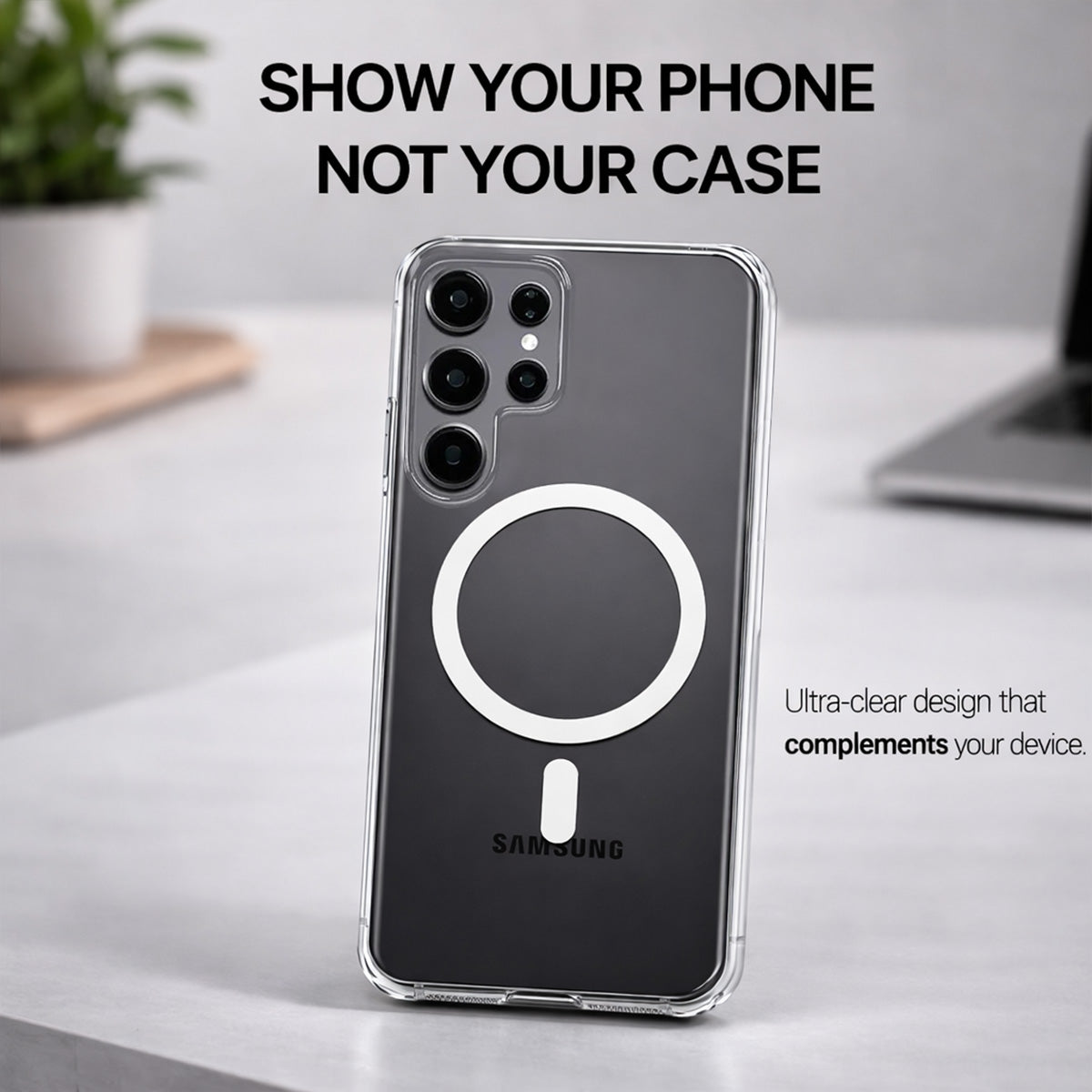 Galaxy S25 Ultra - Anti-Yellow Clear Case