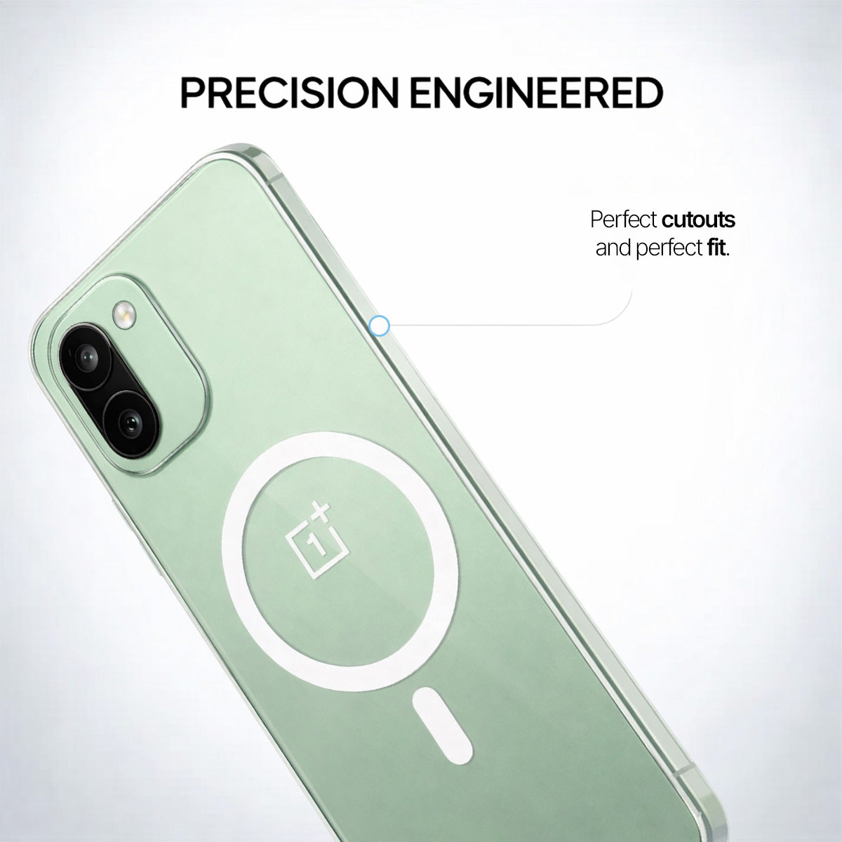 OnePlus 15R - Anti-Yellow Clear Case