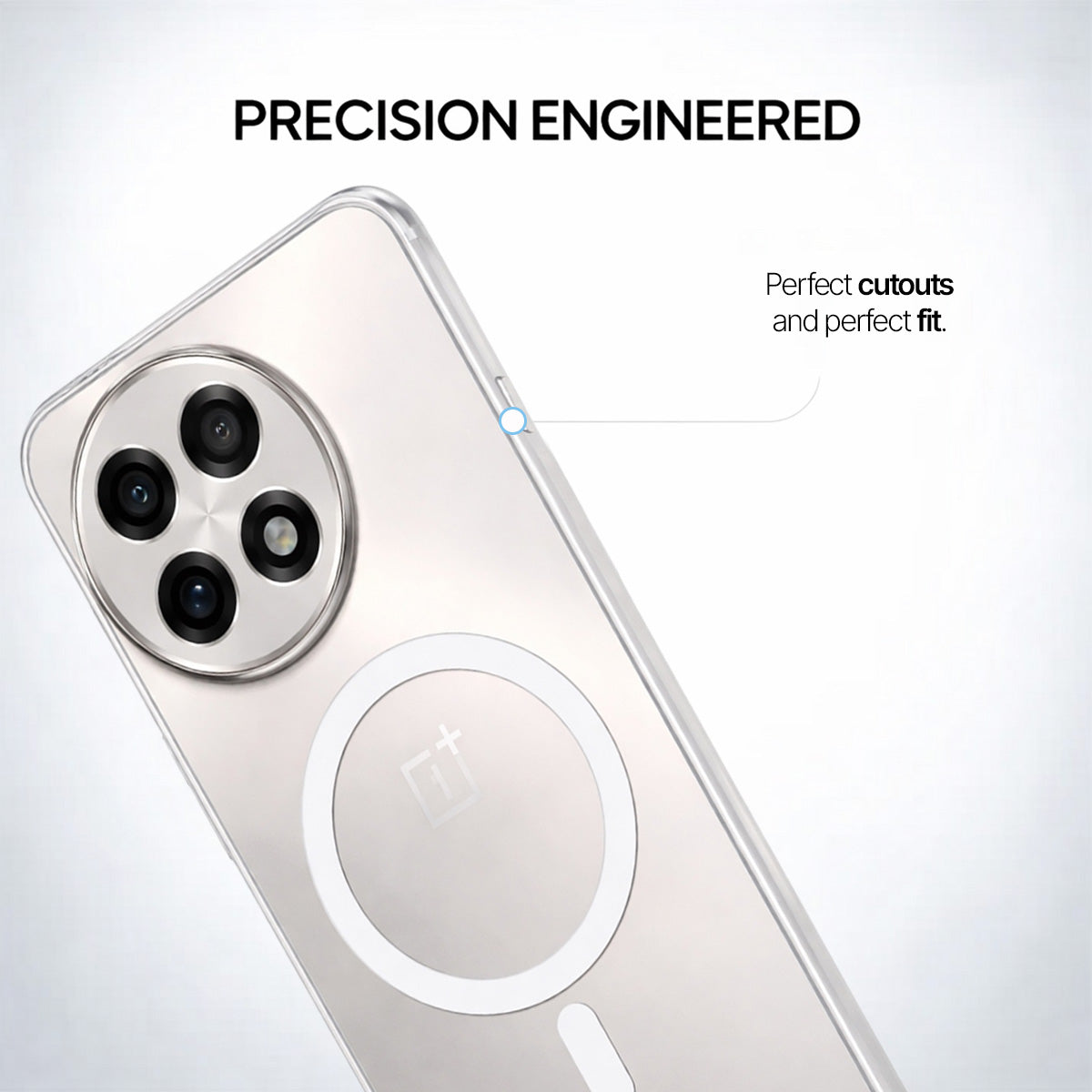 OnePlus 13R - Anti-Yellow Clear Case