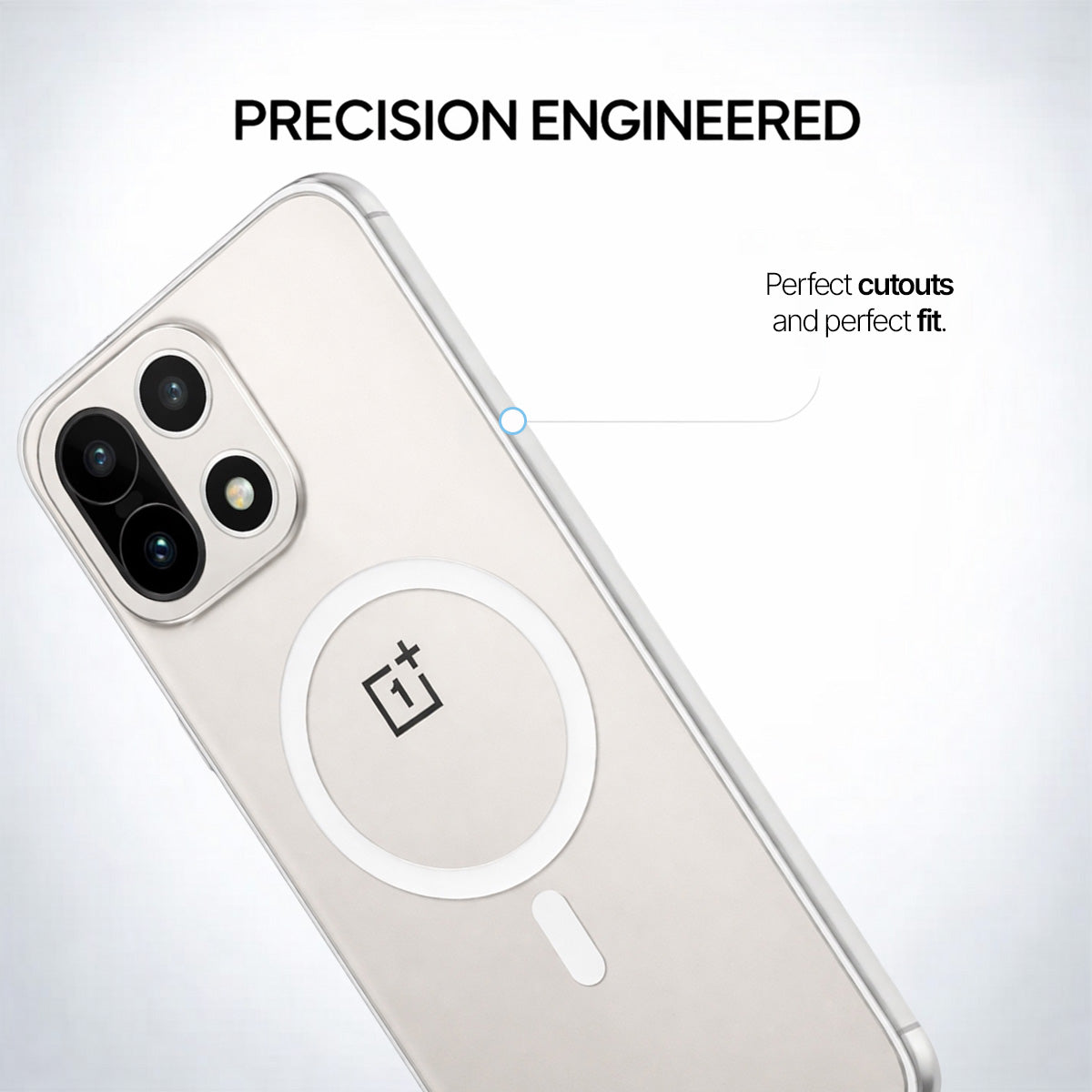 OnePlus 15 - Anti-Yellow Clear Case