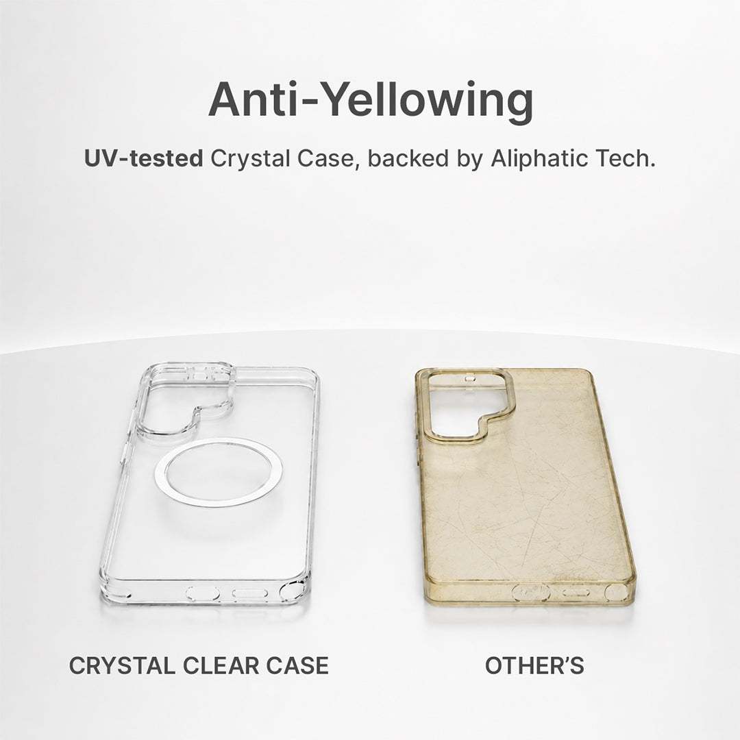 Galaxy S25 Ultra - Anti-Yellow Clear Case