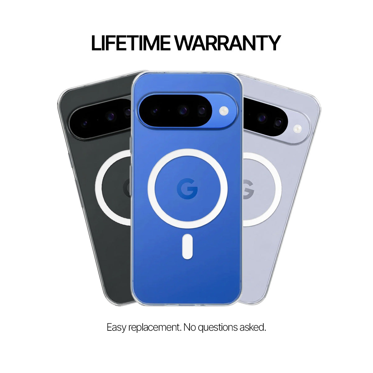 Google Pixel 10 - Anti-Yellow Clear Case