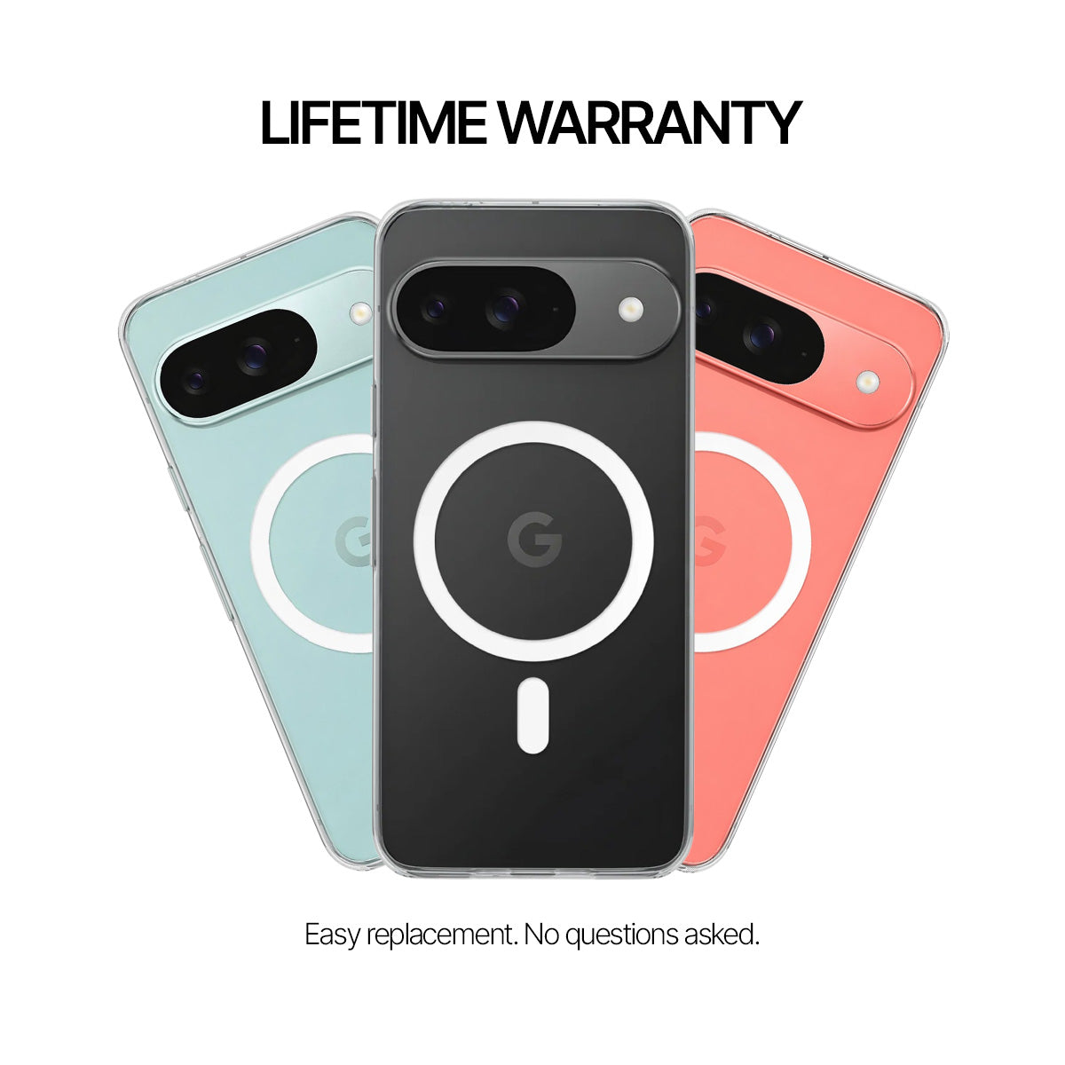 Google Pixel 9 - Anti-Yellow Clear Case