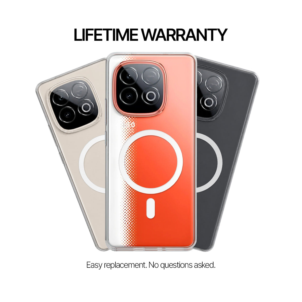 IQOO Neo 10 - Anti-Yellow Clear Case