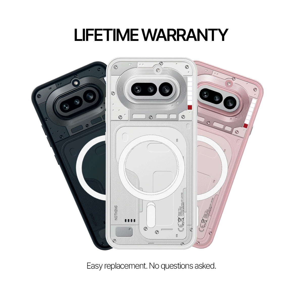 Nothing Phone 4A - Anti-Yellow Clear Case