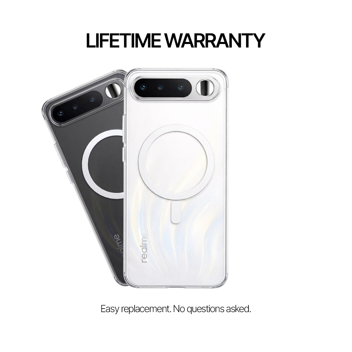 Realme 16 5G - Anti-Yellow Clear Case