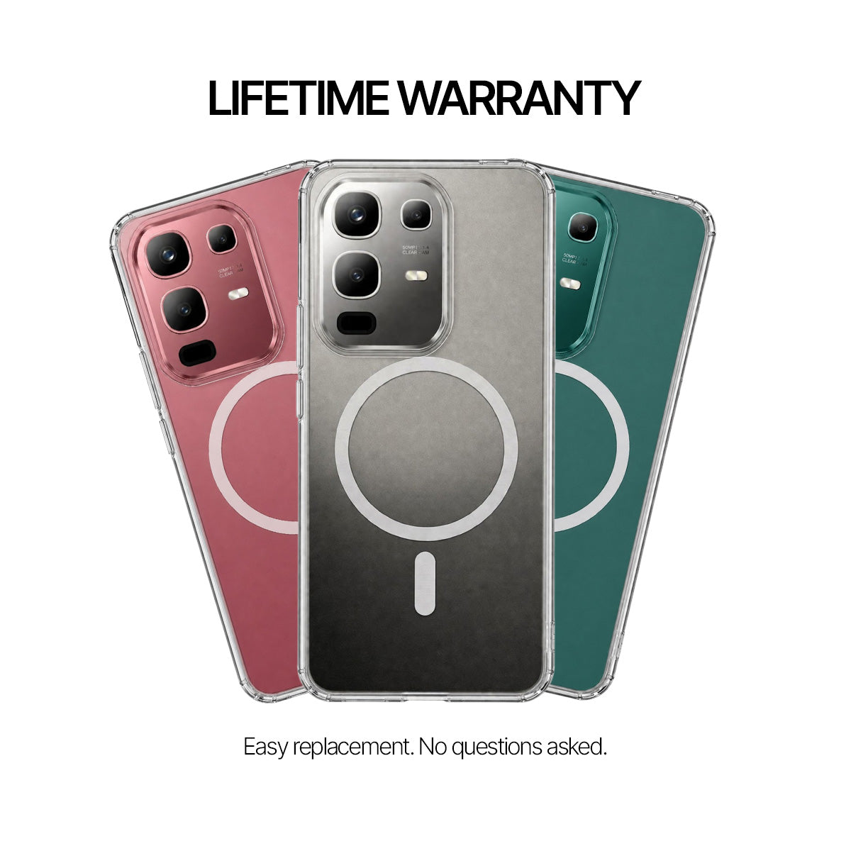 Infinix Note 50 - Anti-Yellow Clear Case