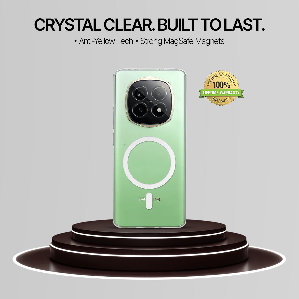 Realme P2 - Anti-Yellow Clear Case