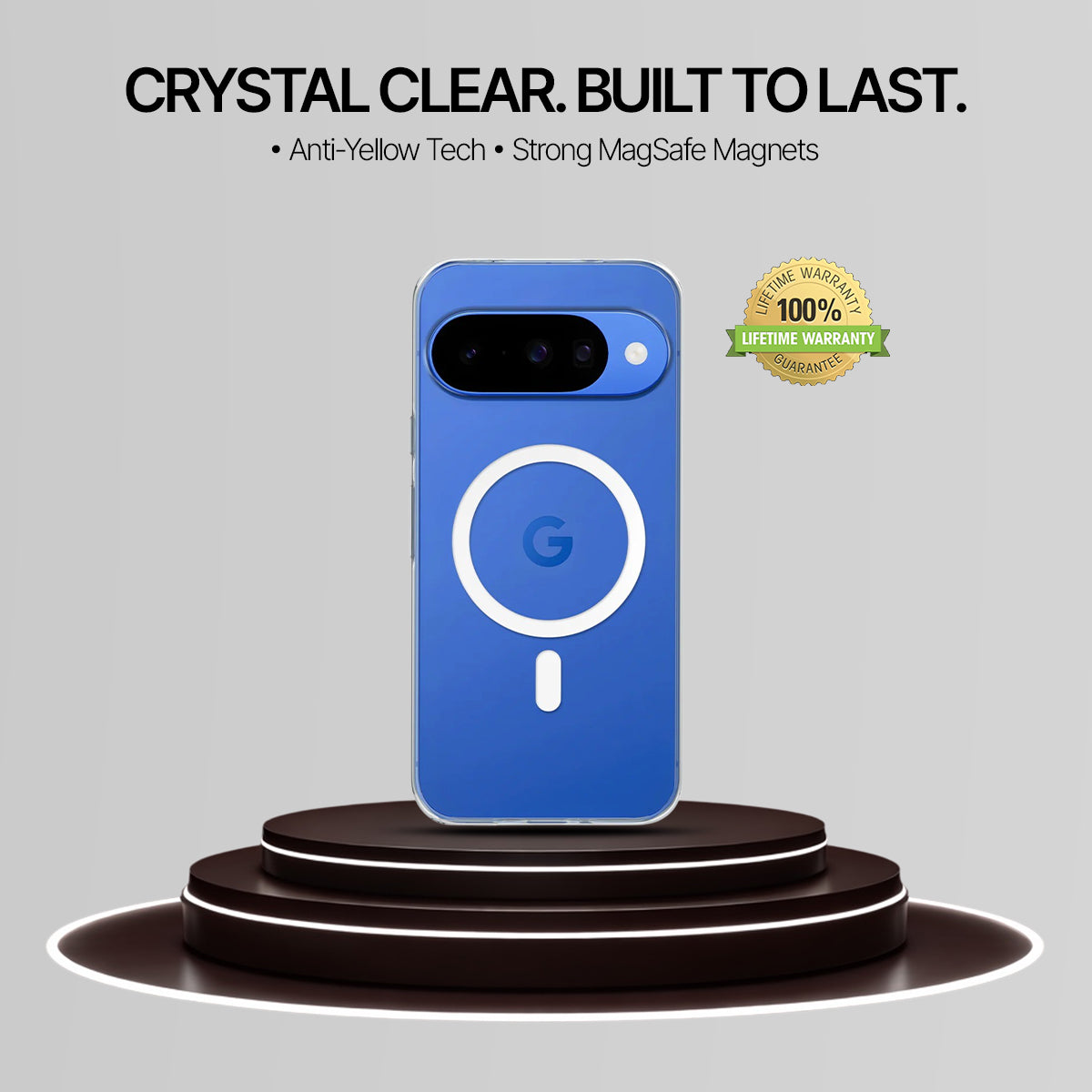 Google Pixel 10 - Anti-Yellow Clear Case