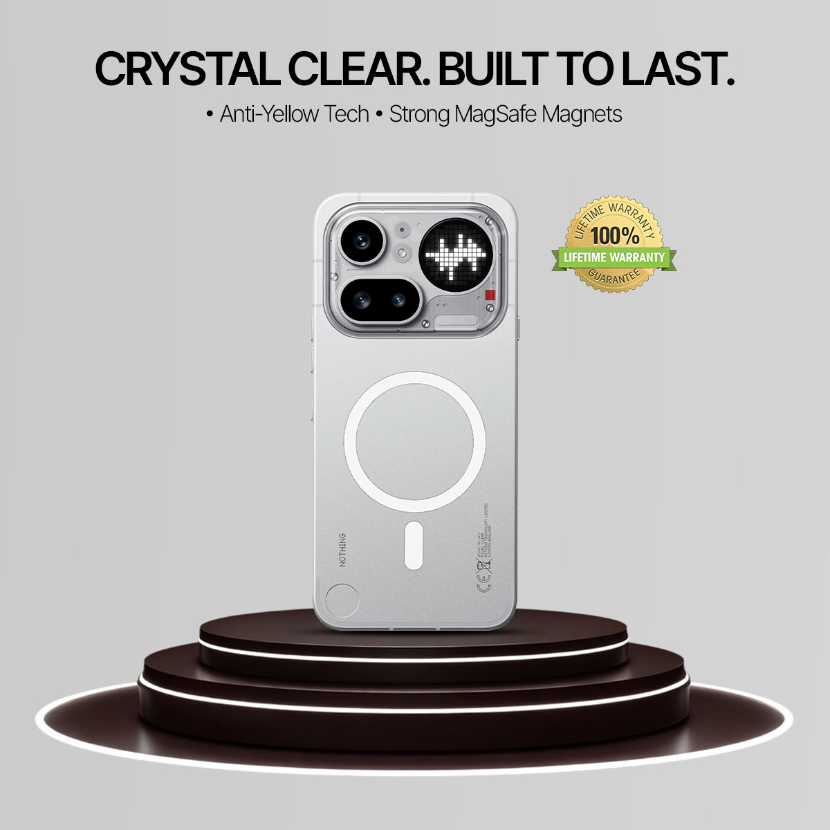 Nothing Phone 4A Pro - Anti-Yellow Clear Case