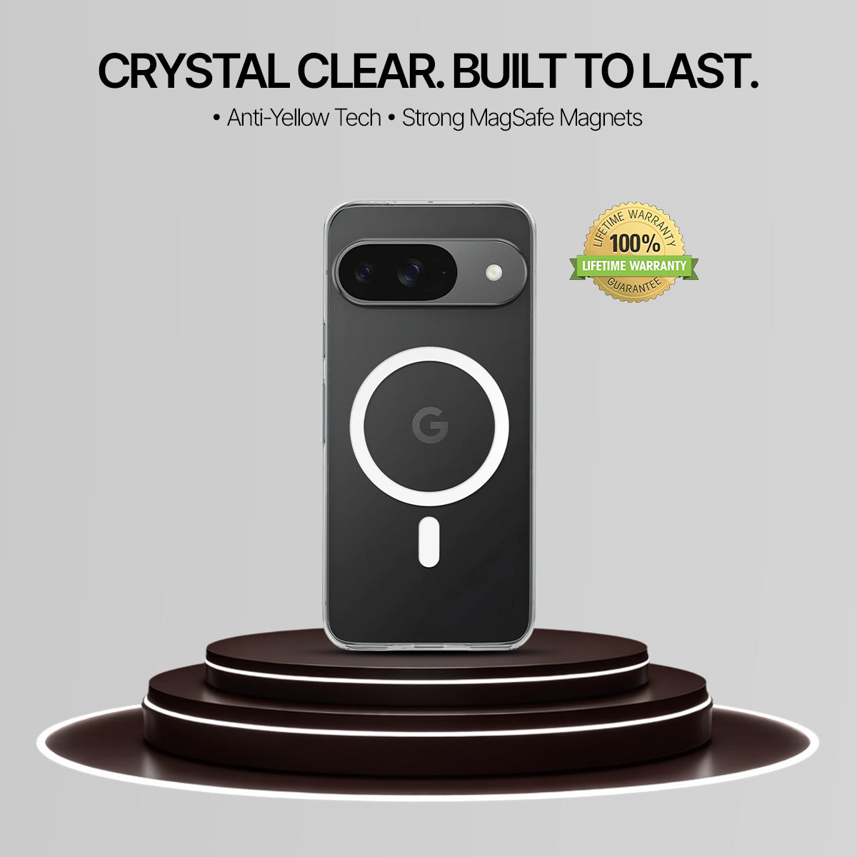 Google Pixel 9 - Anti-Yellow Clear Case
