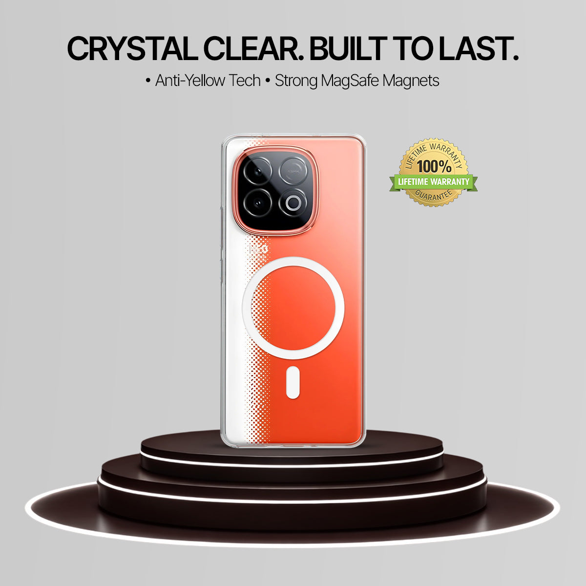 IQOO Neo 10 - Anti-Yellow Clear Case