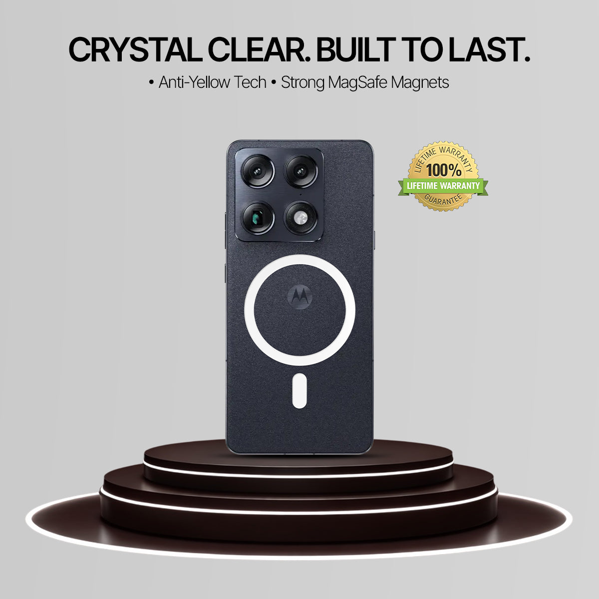 Motorola Signature - Anti-Yellow Clear Case