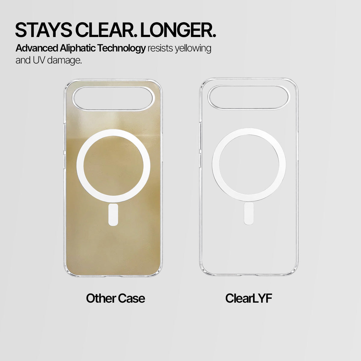 Realme 16 5G - Anti-Yellow Clear Case