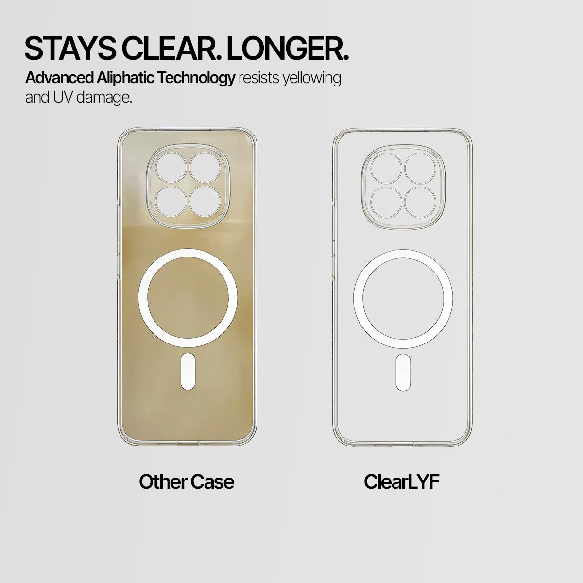 Realme P2 - Anti-Yellow Clear Case