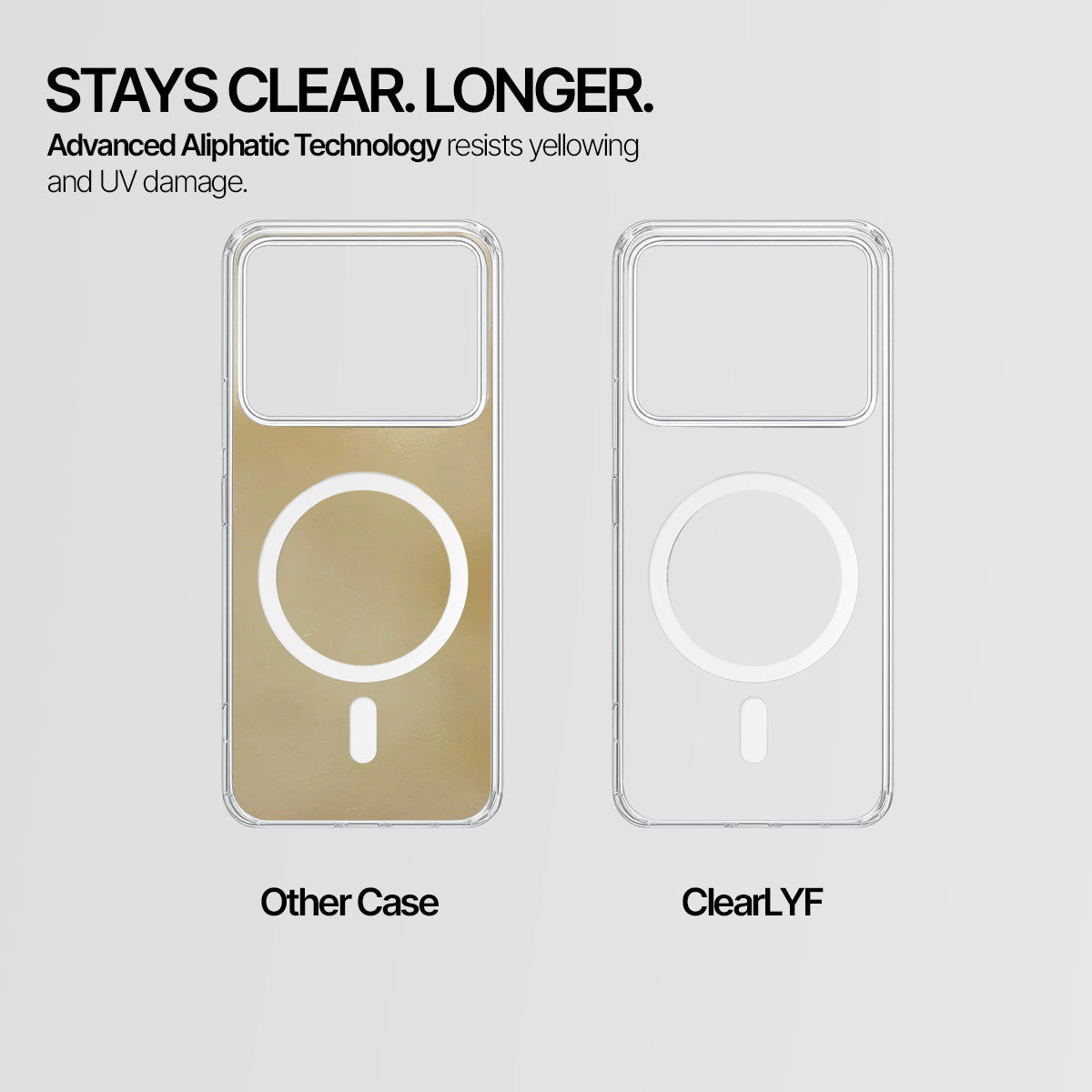 Realme P4 - Anti-Yellow Clear Case