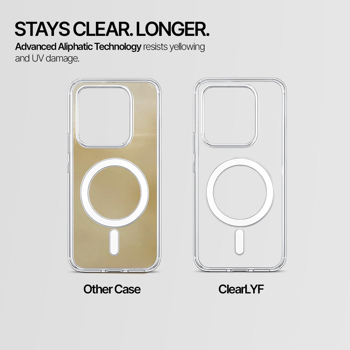 Motorola Signature - Anti-Yellow Clear Case