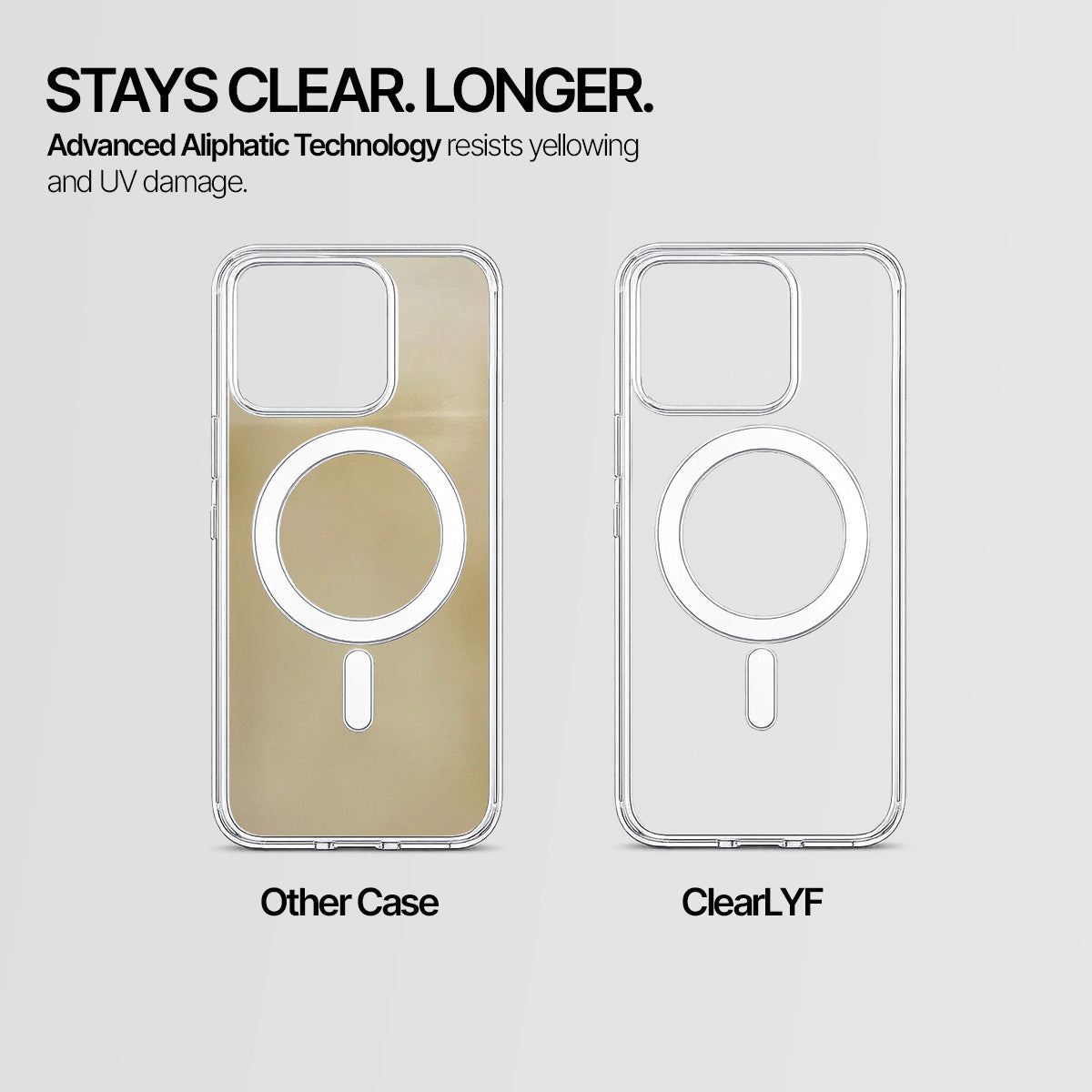 Realme 16 Pro Plus - Anti-Yellow Clear Case