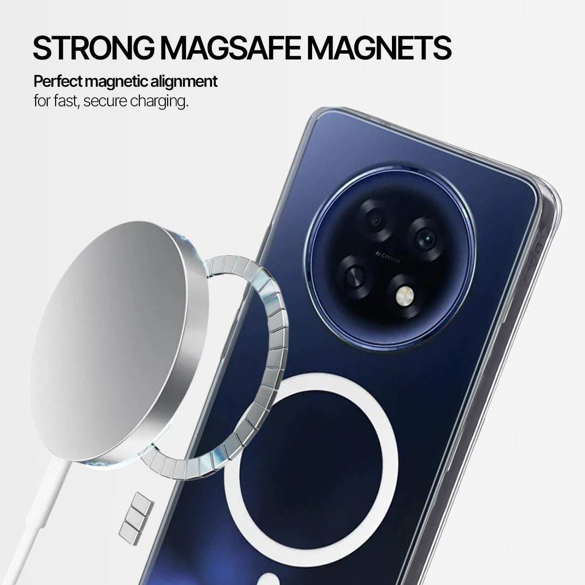 Oppo F31 Pro Plus - Anti-Yellow Clear Case