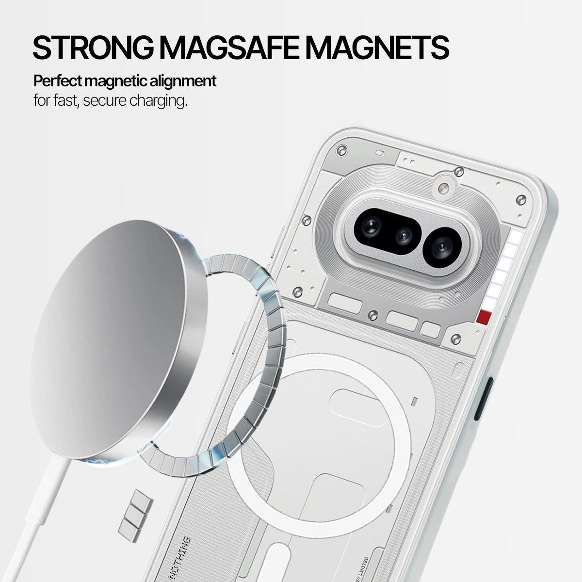 Nothing Phone 4A - Anti-Yellow Clear Case