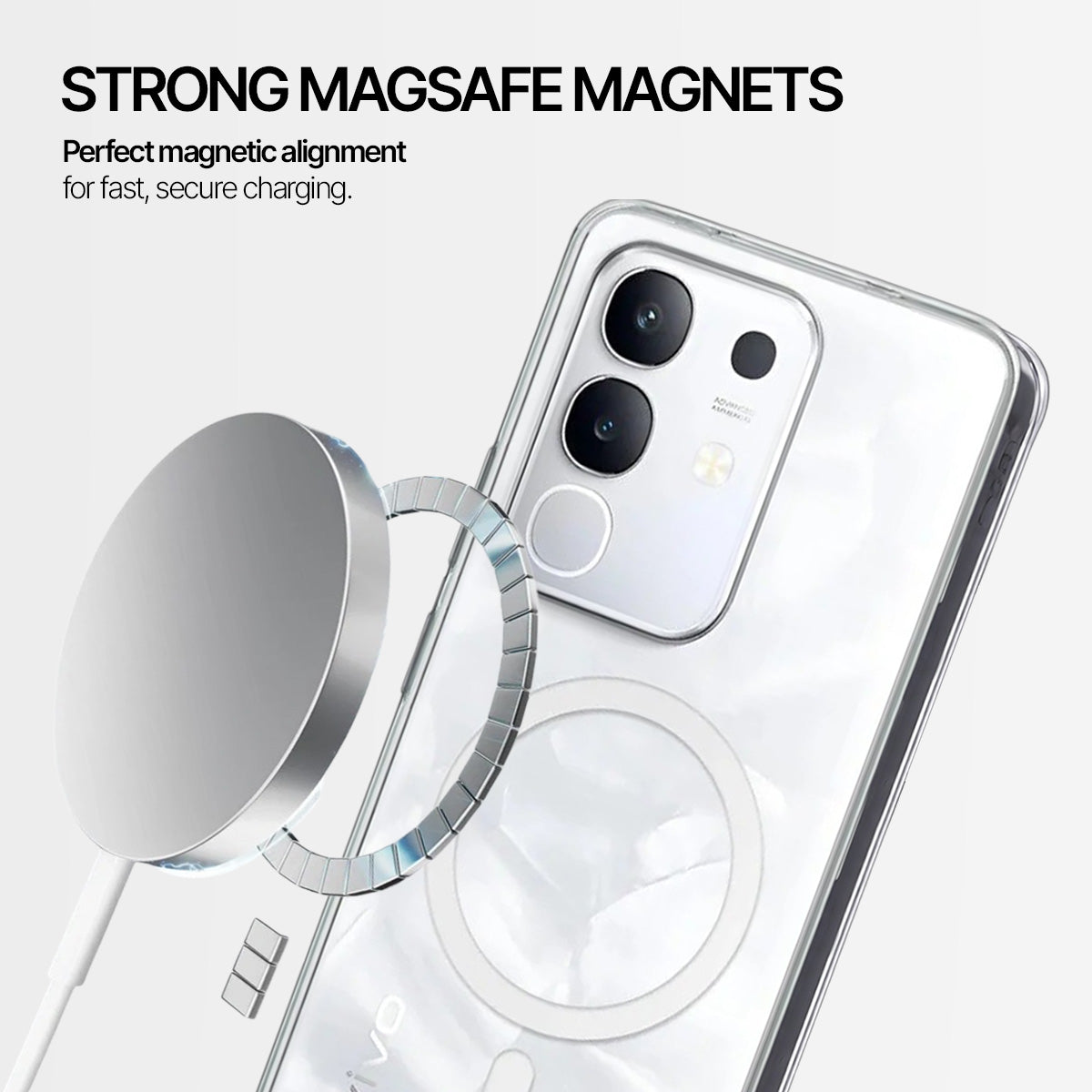 Vivo T4X - Anti-Yellow Clear Case