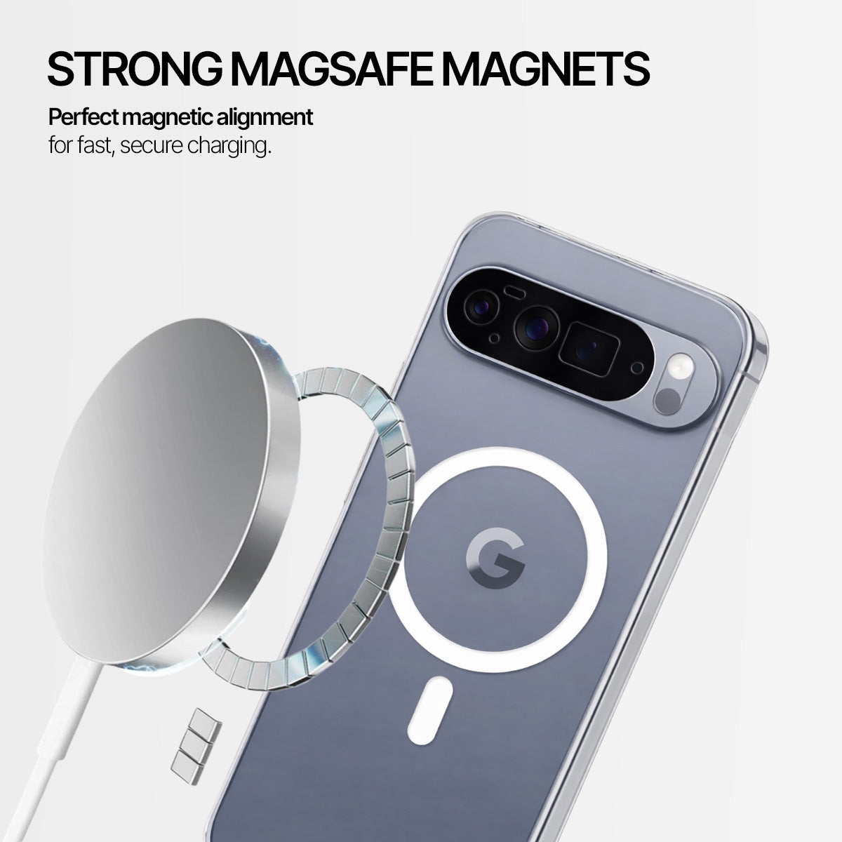 Google Pixel 10 Pro - Anti-Yellow Clear Case
